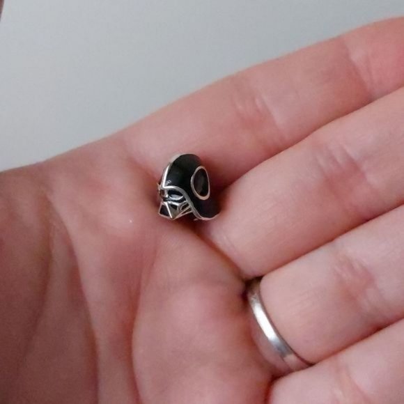 925?Silver Darth Vader Star Wars Charm - Picture 5 of 10